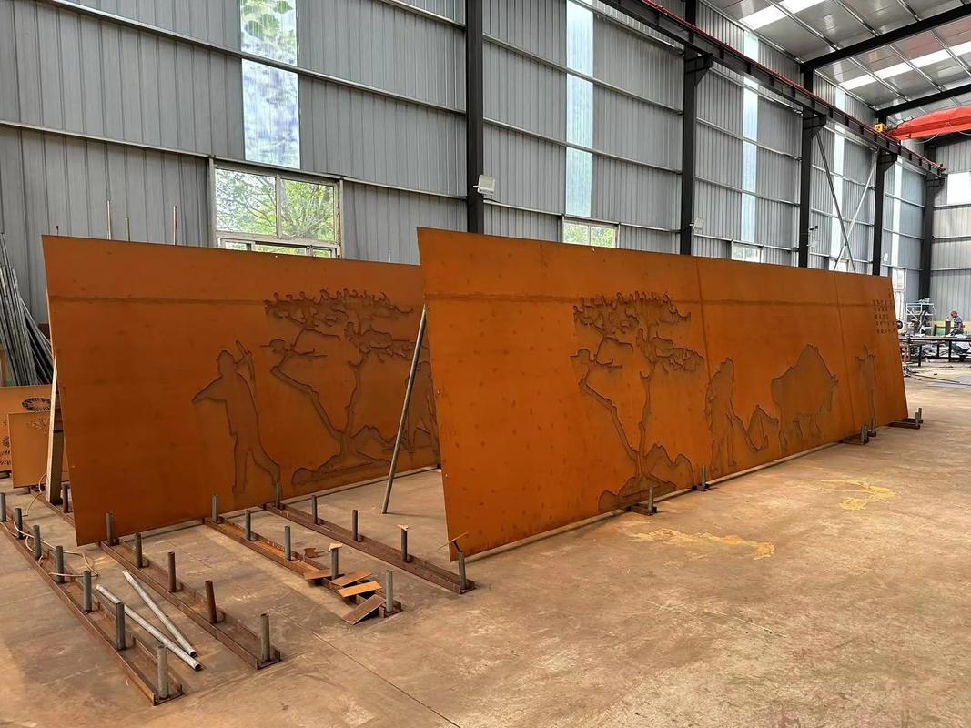 河西耐候钢幕墙