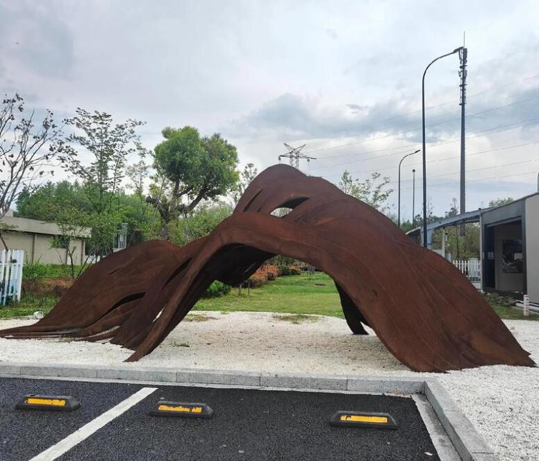 河西耐候钢板造型